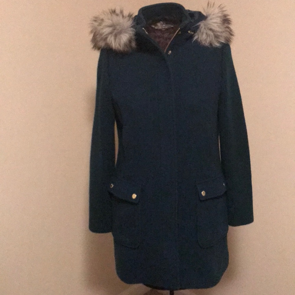 Talbots Petite Wool Sweater Coat-NWOT